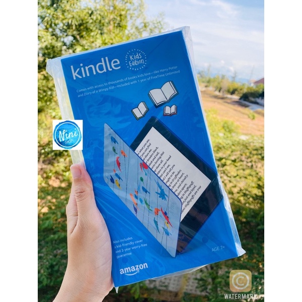 Máy đọc sách Kindle Kids bảng 10th có đèn nền mới nguyên seal giá cực tốt | BigBuy360 - bigbuy360.vn