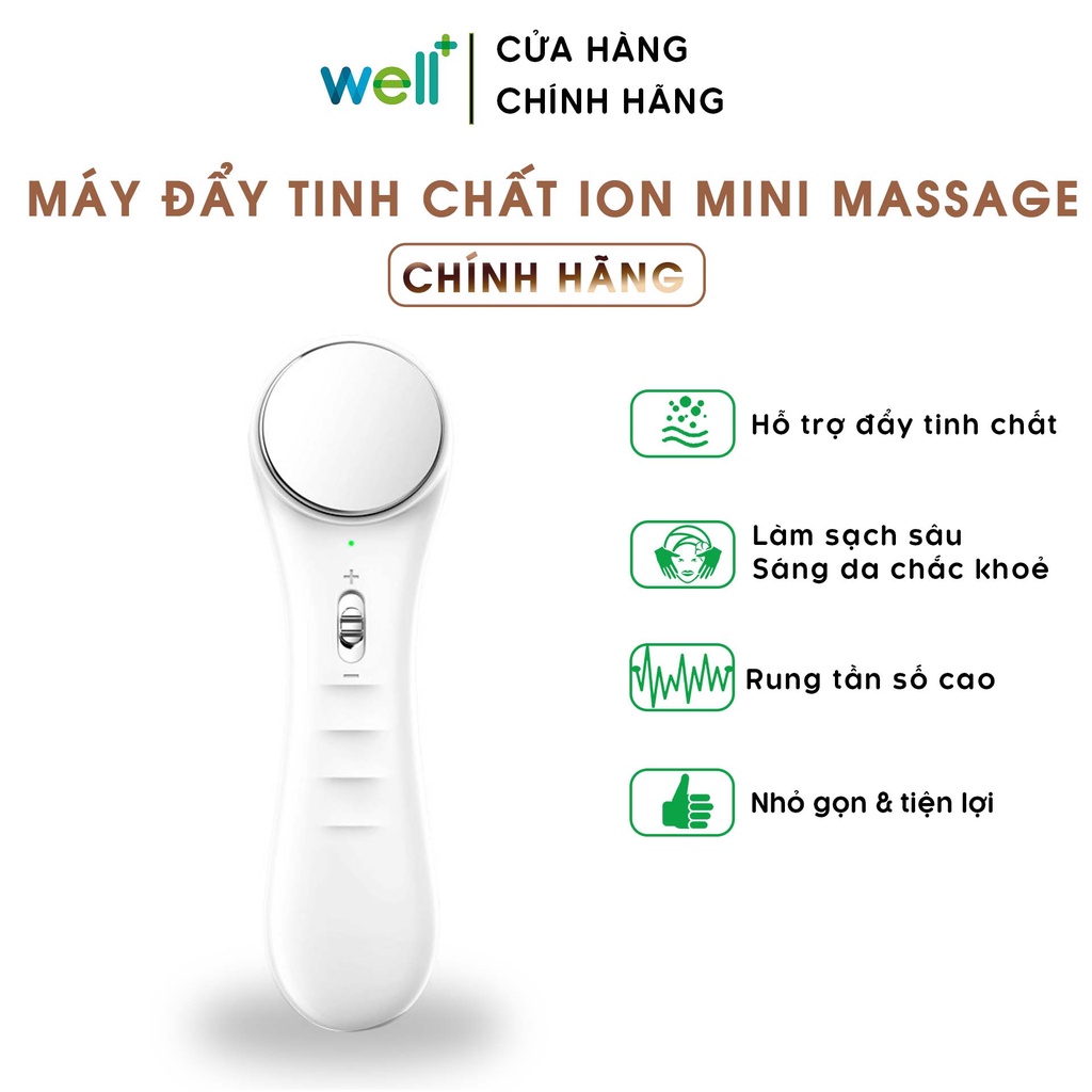 Máy Đẩy Tinh Chất Ion Mini Matxa Mặt Hiệu Quả Đã Kèm Pin