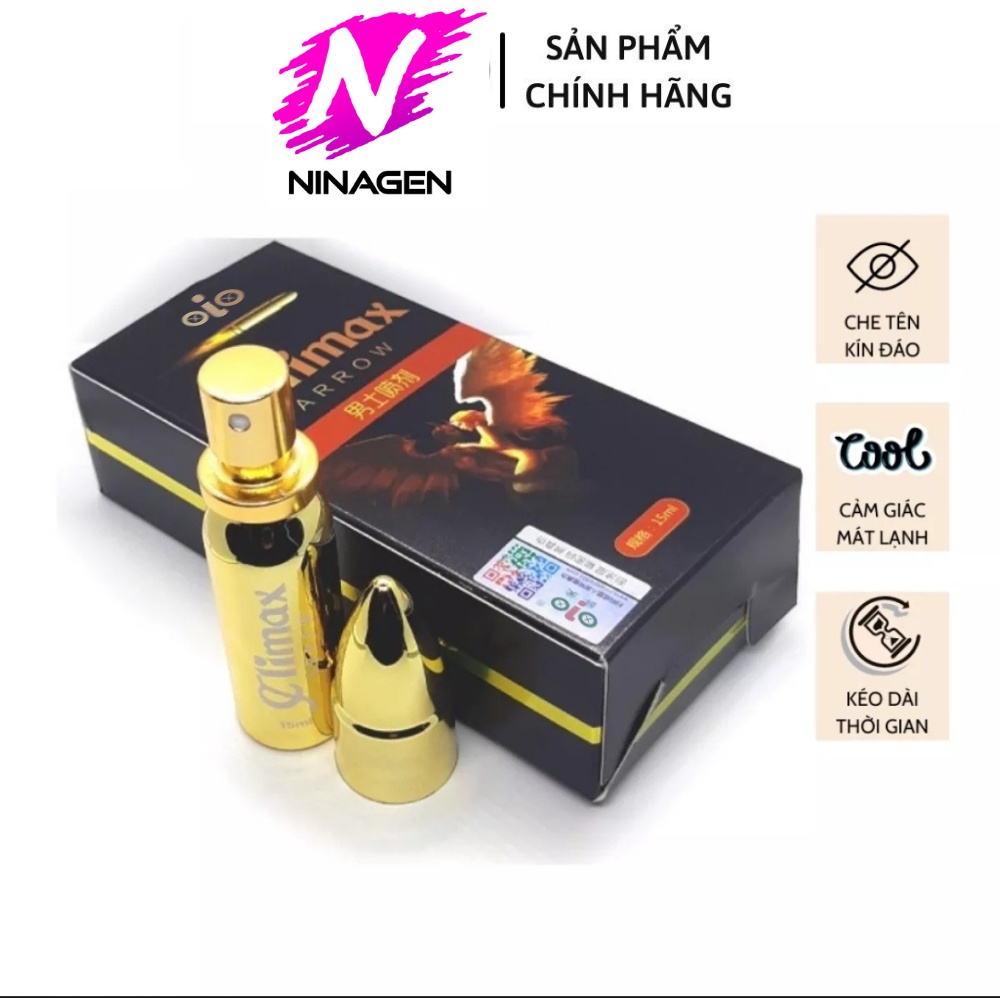 Gel Bôi Trơn OiO Climax Arrow 15ml-NinaGen