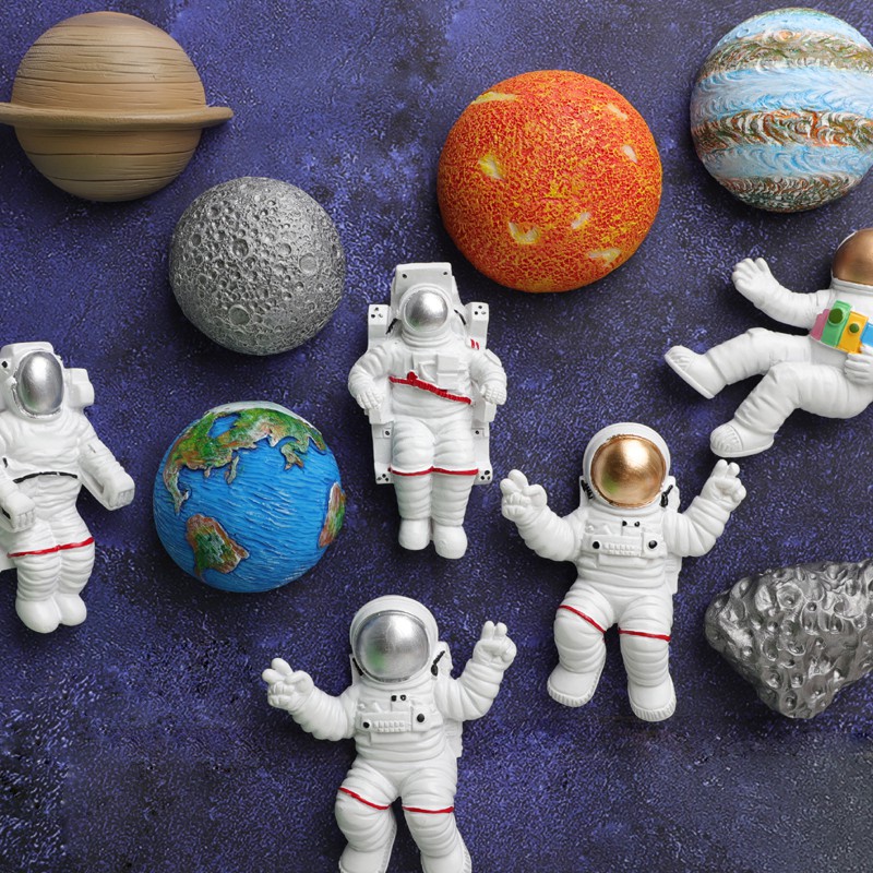 Nam Châm Dán Tủ Lạnh Phi Hành Gia Và Các Hành Tinh