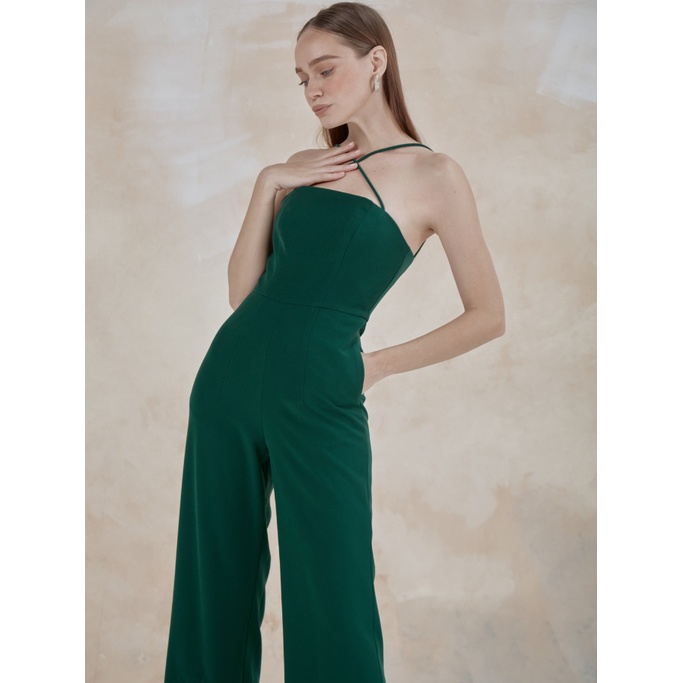 COCO SIN - Jumsuit Xanh Xẻ Lai