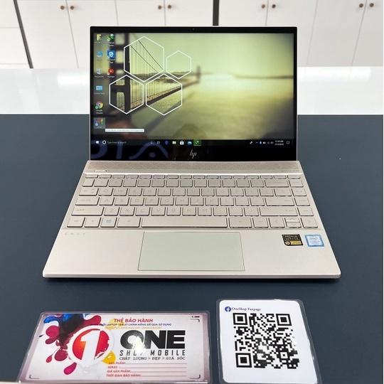 Laptop HP ENVY 13 AH-0027TU Core i7 8550U/ Ram 8Gb/ SSD 512Gb/ Siêu mỏng nhẹ xịn xò .