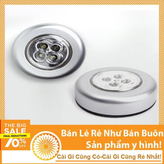 Đèn led đa năng dán tường 3 bóng cao cấp - Đèn LED Dán Tủ Quần Áo