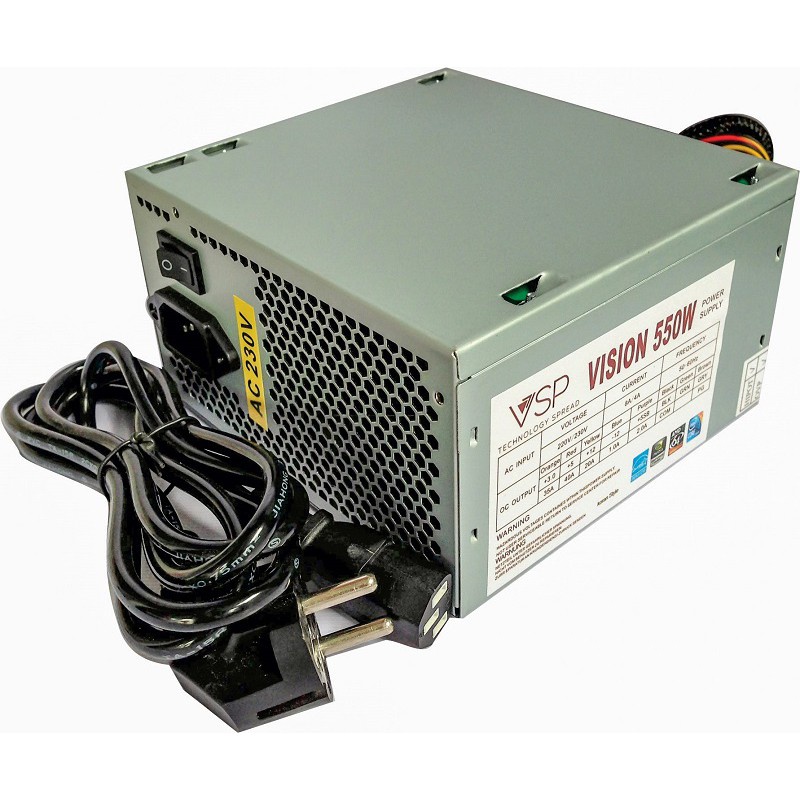Nguồn máy tính VSP ATX 550W hàng chính hãng bảo hành 24 tháng APELE