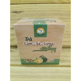 Trà cam - sả - gừng mekong 20gr