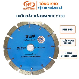 Lưỡi Cắt Đá Granite Ø150 (Xanh Dương)