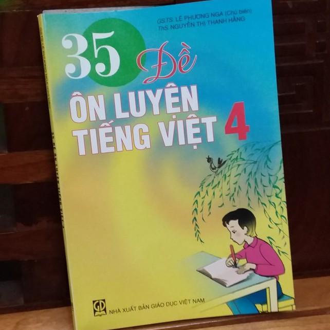 Sách - 35 Đề ôn luyện Tiếng Việt 4