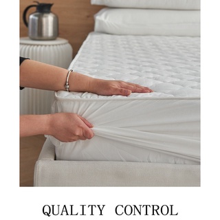 Ga bọc bảo vệ đệm, Tấm trải topper bảo vệ đệm mỏng sẵn đủ kích thước, bọc cho đệm dầy tối đa 30cm, Ga bọc khách sạn