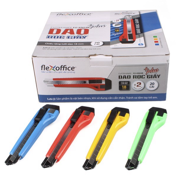 Dao rọc giấy Flexoffice FO-KN04B