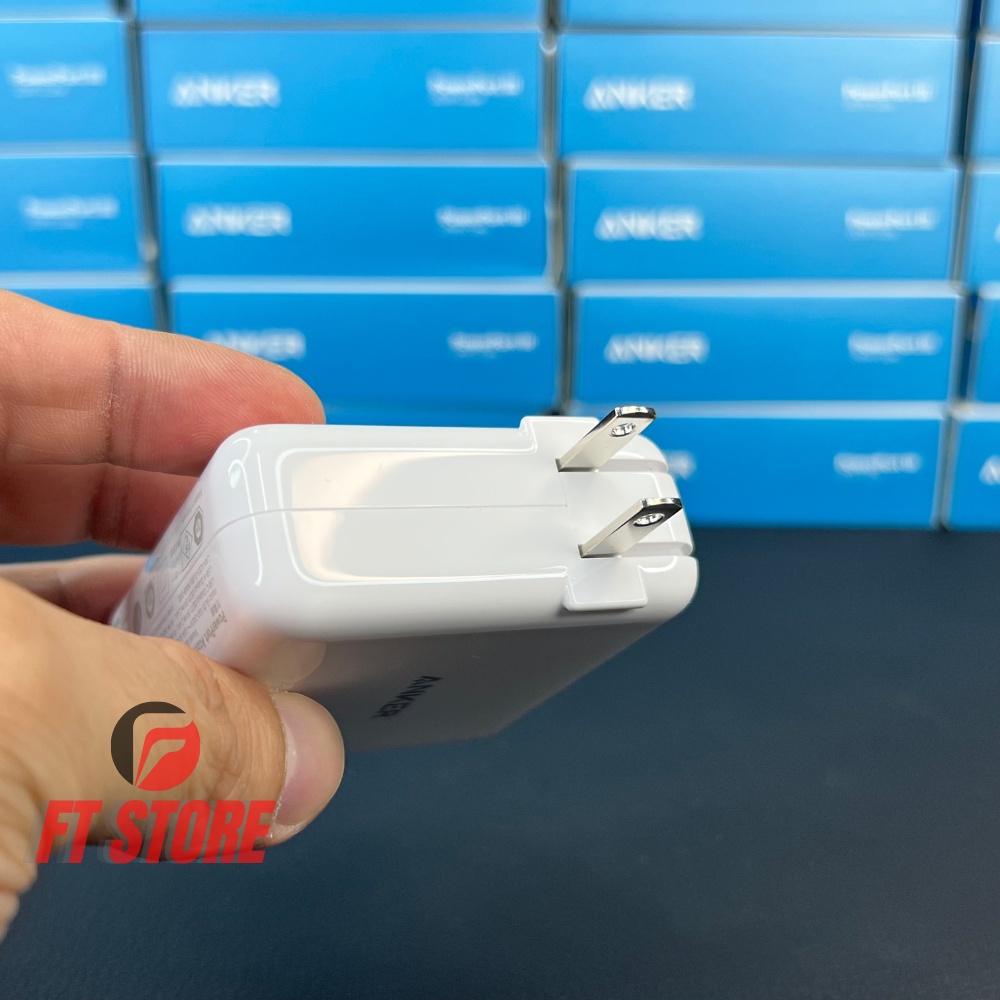 Củ sạc Anker 2 cổng 60w Power Port Atom III  PD/QC 3.0 GaN - mã A2322 BH 12T