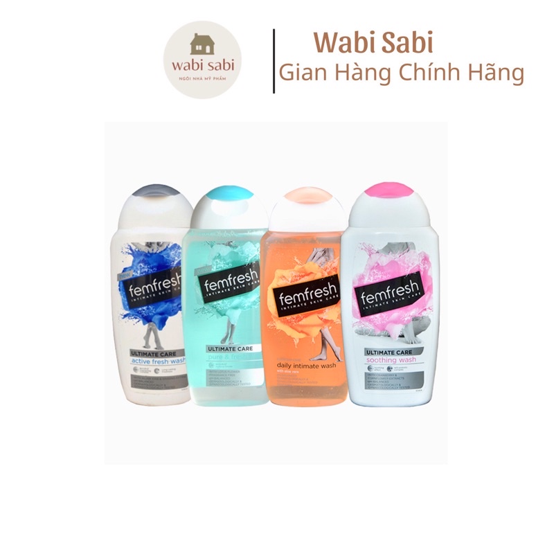 Dung dịch vệ sinh phụ nữ Femfesh Daily Intimate Wash 250ml[HÀNG NHẬP KHẨU]