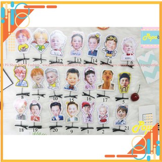 kẹp tóc ảnh cute GDRAGON