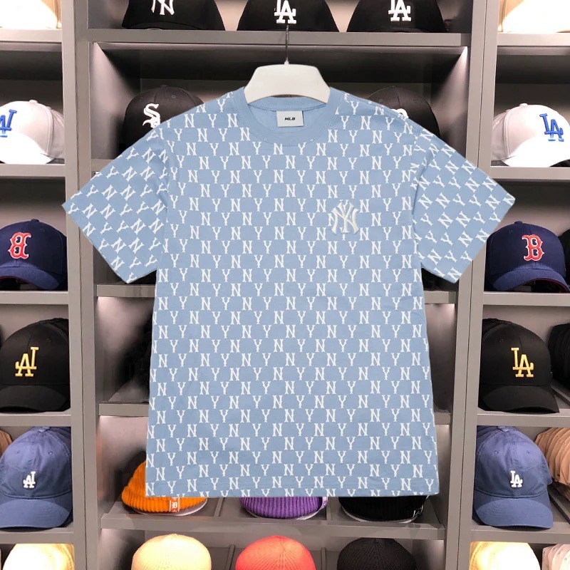 Áo Thun MLB Diamond Monogram Front Print Short - Áo thun MLB nam nữ chính hãng