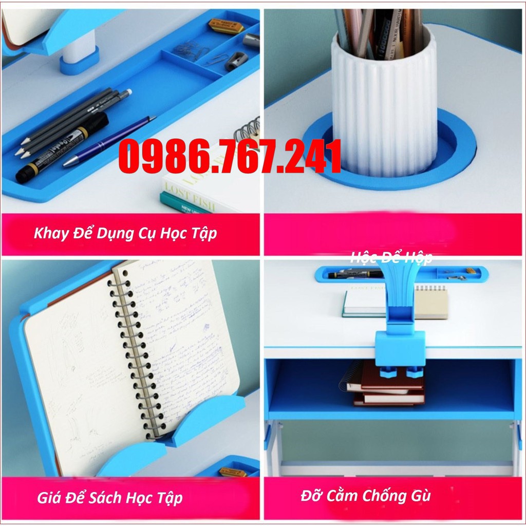 Bộ bàn học thông minh chống gù chống cận thị cho trẻ em | BigBuy360 - bigbuy360.vn