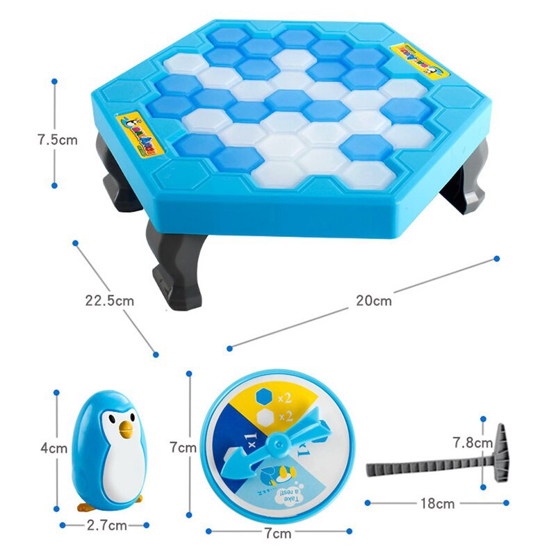 Trò chơi Đập băng Bẫy chim Cánh cụt (Penguin Trap Game)