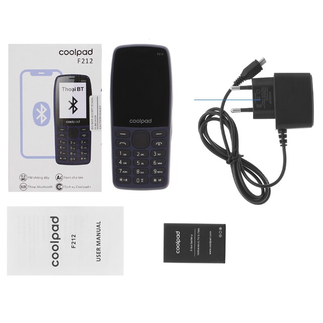 Điện Thoại Pin Bền Gía Rẻ COOLPAD F212 2 Sim Màn Hình Lớn Chính Hãng Bảo Hành 12 Tháng