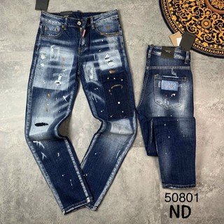 Quần jeans vẩy sơn siêu cấp