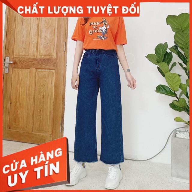 Quần ống rộng dáng dài 2 màu đậm- nhạt | BigBuy360 - bigbuy360.vn