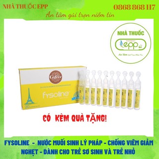 Fysoline vàng - Nước muối sinh lý Pháp