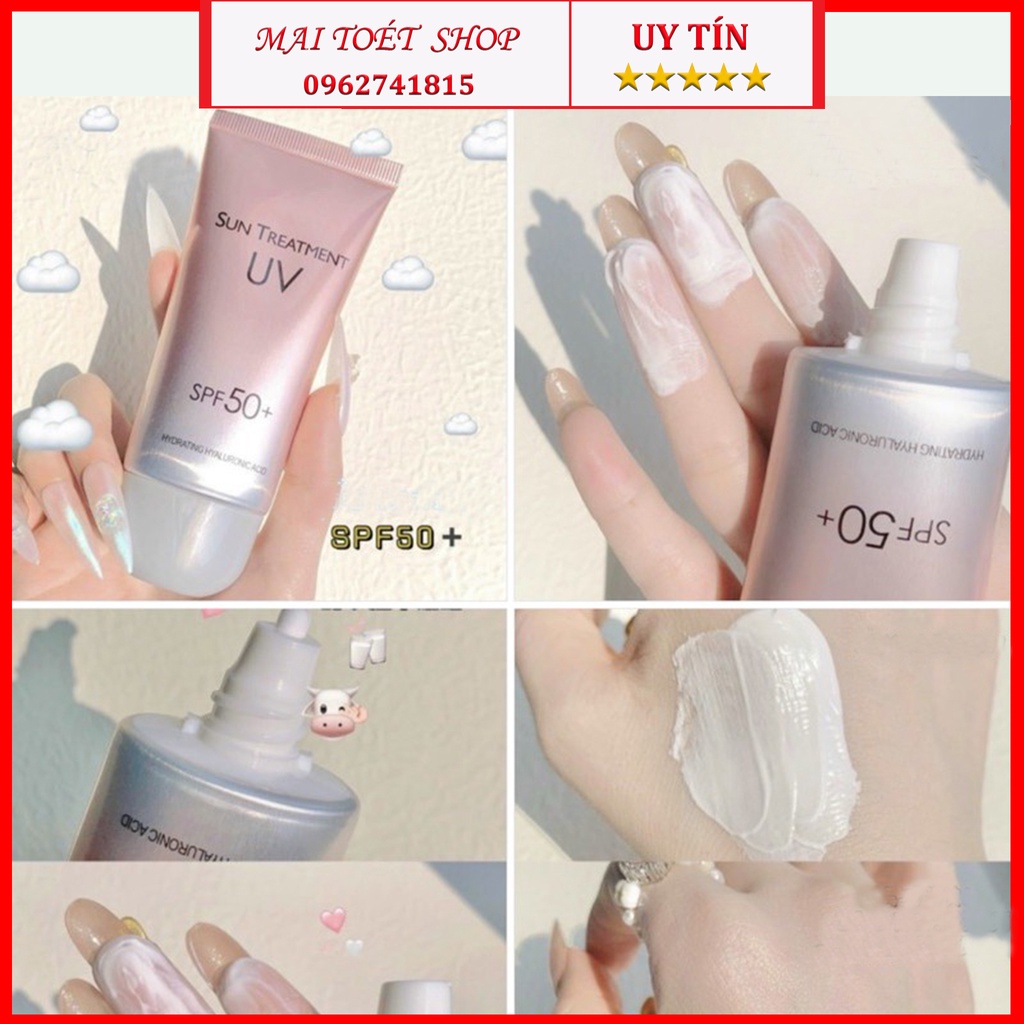 [SĂN SALE] Kem Chống Nắng Trắng Hồng Da SUN TREATMENT SPF50+ - Chính Hãng