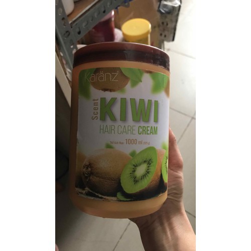 💥HOT💥 Hấp dầu ủ tóc KIWI KARANZ 1000ml phục hồi độ ẩm, tăng độ đàn hồi sợi tóc, sử dụng cho tóc uốn, tóc duỗi, tóc nhuộm