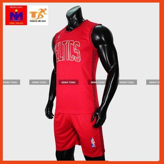 (HÀNG CÓ SẴN)  Quần Áo Bóng Rổ vải thun mè cao cấp