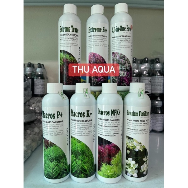 Phân nước hồ thuỷ sinh - Phân nước đa lượng
