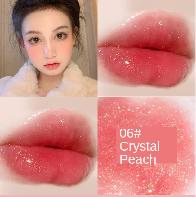 Son bóng không màu và trong suốt dưỡng ẩm ánh ngọc trai lấp lánh | BigBuy360 - bigbuy360.vn