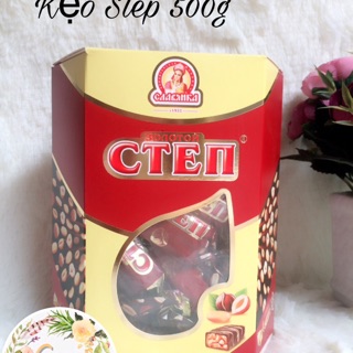 Kẹo socola step nhân hạnh nhân chính hãng của Nga