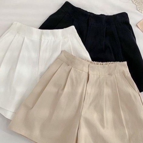 Quần short đũi nữ, Quần đùi đũi dáng váy chất đẹp co giãn chất mát mẫu mới mùa hè | BigBuy360 - bigbuy360.vn