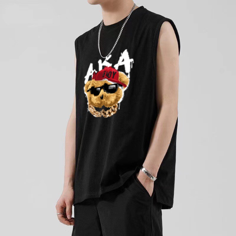 Áo ba lỗ Coo phom Unisex nam nữ cotton form rộng , áo sát nách TS001 | BigBuy360 - bigbuy360.vn