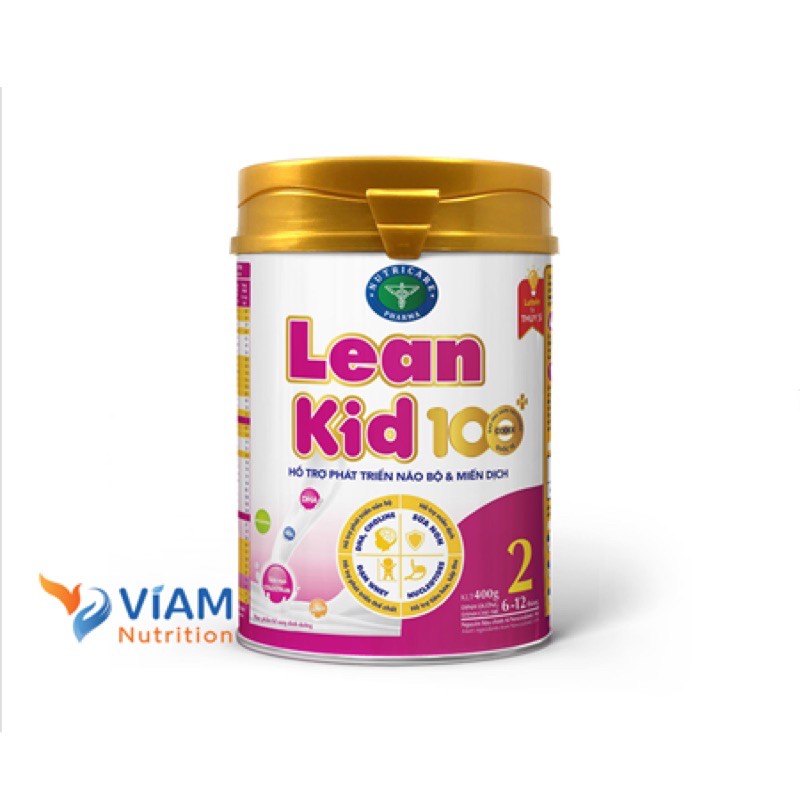 Sữa bột Lean kid 100+ 2 400g/ 900g