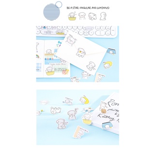 Hộp 45 stickers hình chó con