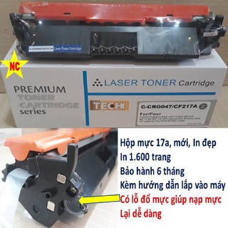Hộp mực 17a, hộp mực máy in HP Pro M102a, M102w, m130a, M129 M130fn, M132, M133, M134. Cartridge CF217a