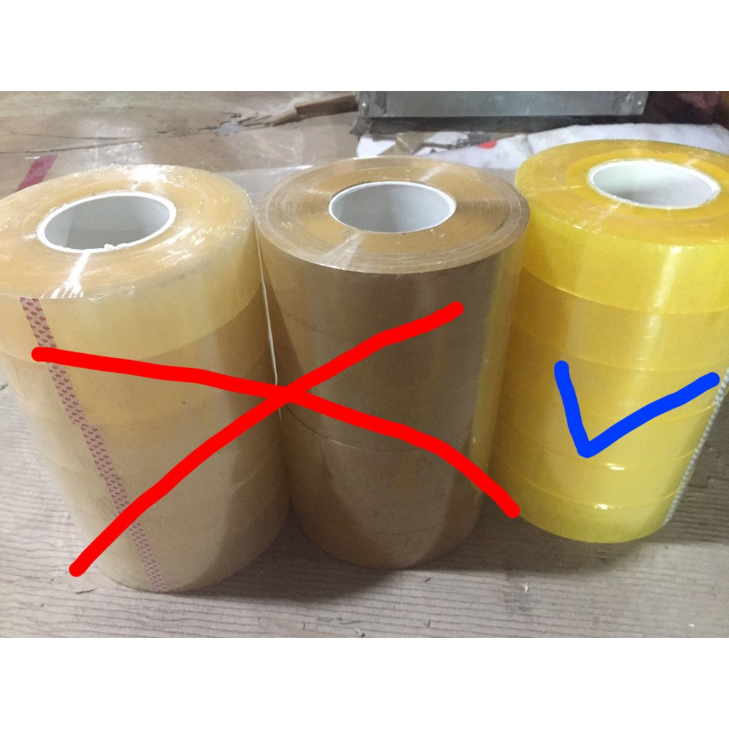 Băng dính đóng hàng 500g cuộn lõi nhựa ,thích hợp các shop đóng hàng ,siêu rẻ, siêu tiết kiệm - BDD