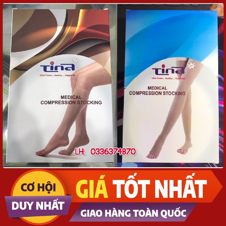 Tất điều trị suy giãn tĩnh mạch TINA USA