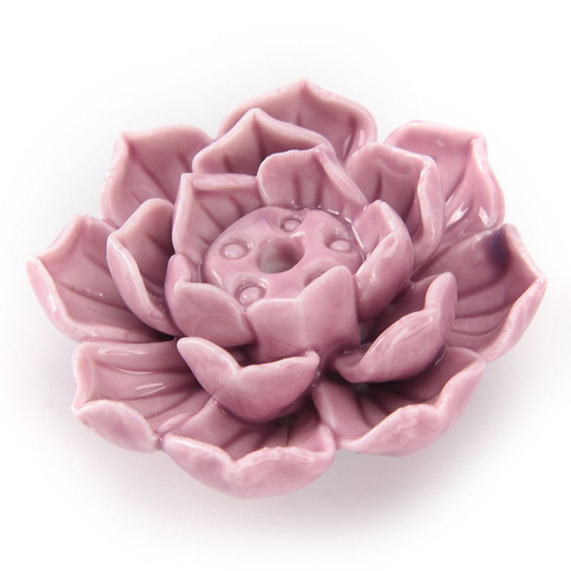 Đế Gốm Hl Họa Tiết Hoa Sen 1 / 3 Lỗ