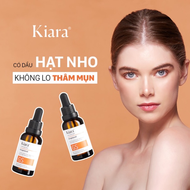 Dầu hạt nho Kiara grapeseed oil - Chính hãng