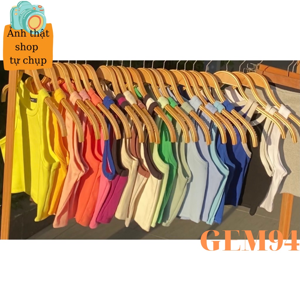 Áo ba lỗ nữ croptop ôm chất thun gân , áo croptop 3 lỗ ôm body