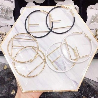 Bông tai fendi 4 màu