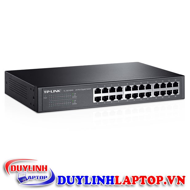 Bộ chia tín hiệu mạng 24 cổng chuẩn Gigabit chính hãng TP-Link TL-SG1024 - Switch TP-Link 24 cổng chất lượng cao