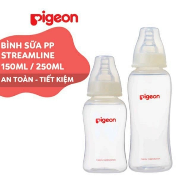 Bình sữa PP Streamline (Cổ nhỏ) 150ml và 250ml