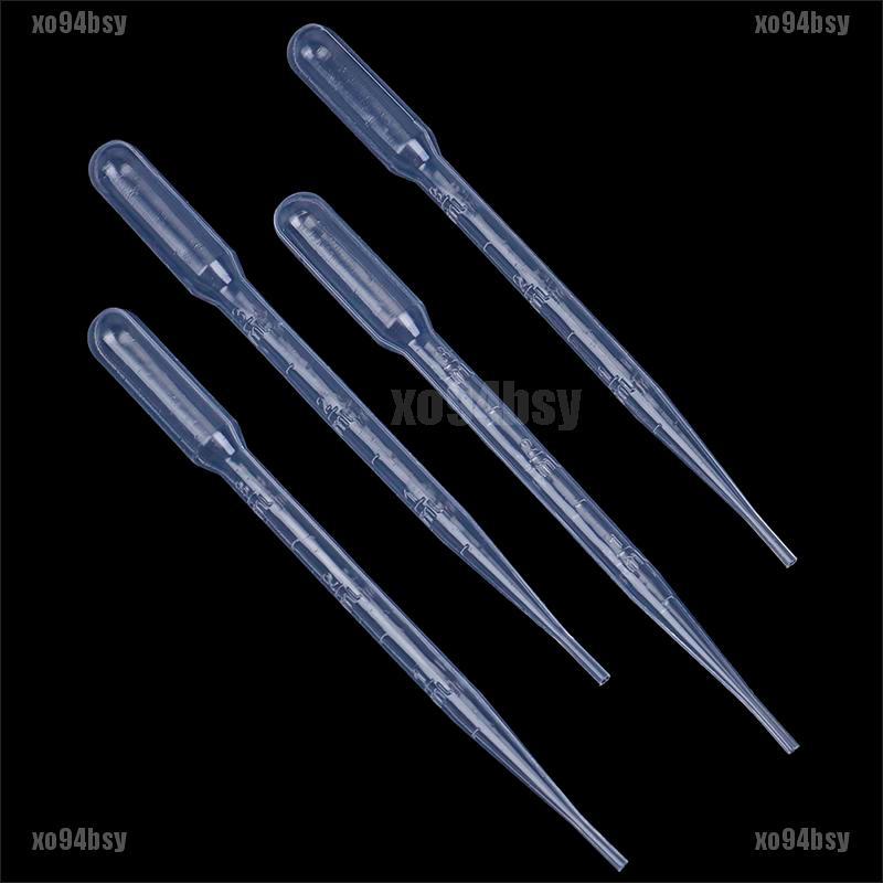 [xo94bsy]4Pcs 3ml plastic dropper for modeling paint dropper
