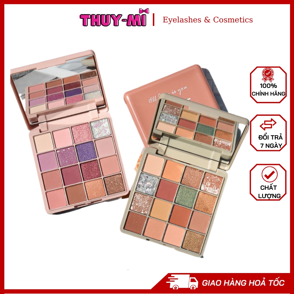 Phấn mắt 16 ô I'M EYE SHADOW