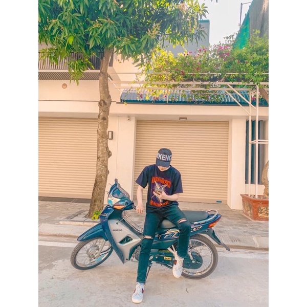 Áo phông MIKENCO Fallen angel, áo thun unisex in hoa tiết thiên thần 3D from ovesize nam nữ | BigBuy360 - bigbuy360.vn