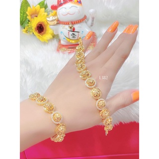 L382 lắc tay nữ mạ vàng 18k sang trọng uha
