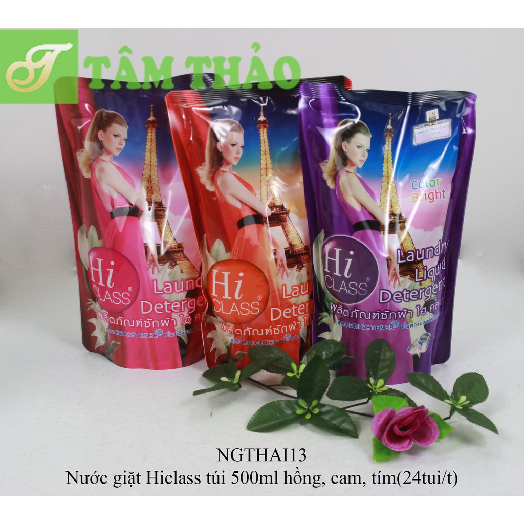 Nước giặt Thái Lan Hiclass hương nước hoa Pháp 500ml 8850002011533