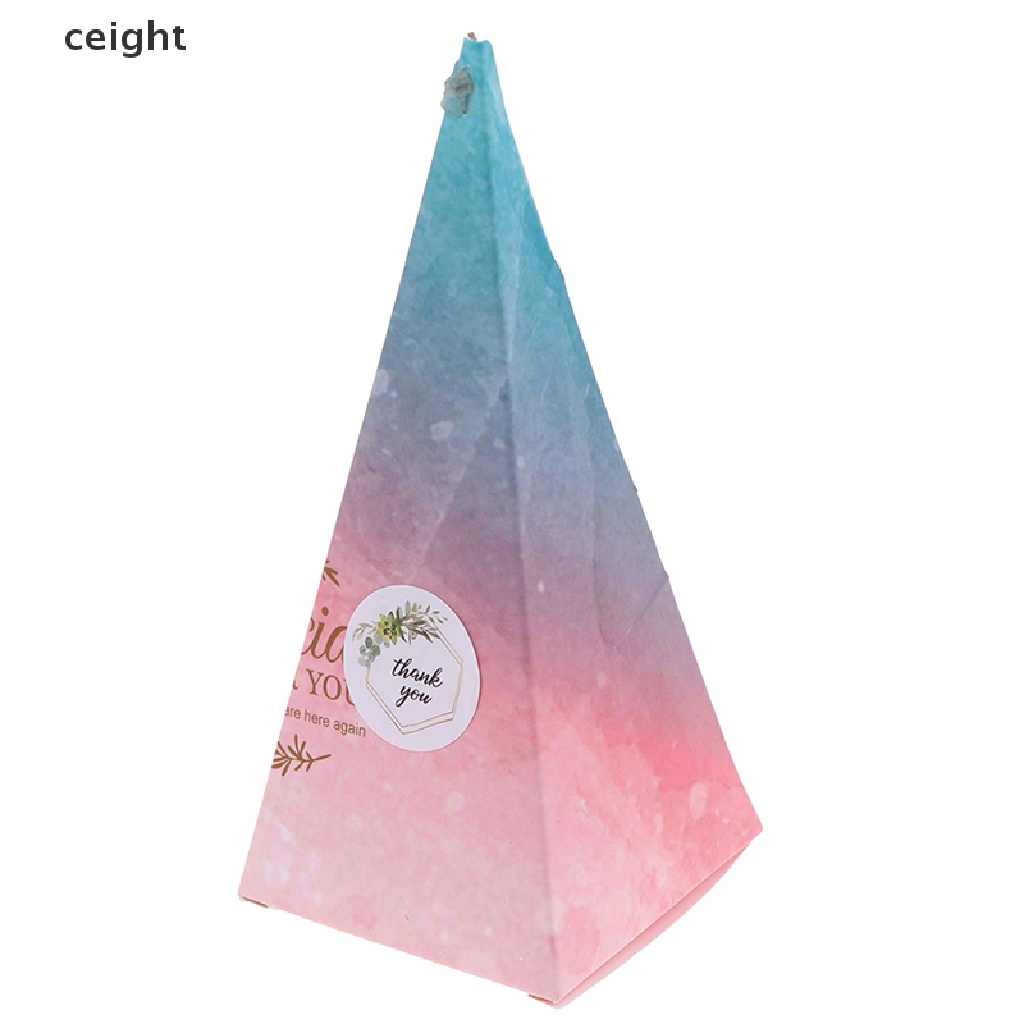 Cuộn 500 Miếng Dán Niêm Phong Bao Bì In Chữ Thank You Độc Đáo Tiện Dụng