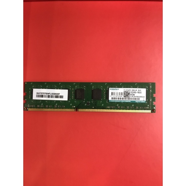 Ram ddr3 8g/1600 tản nhiệt còn bảo hành chính hãng