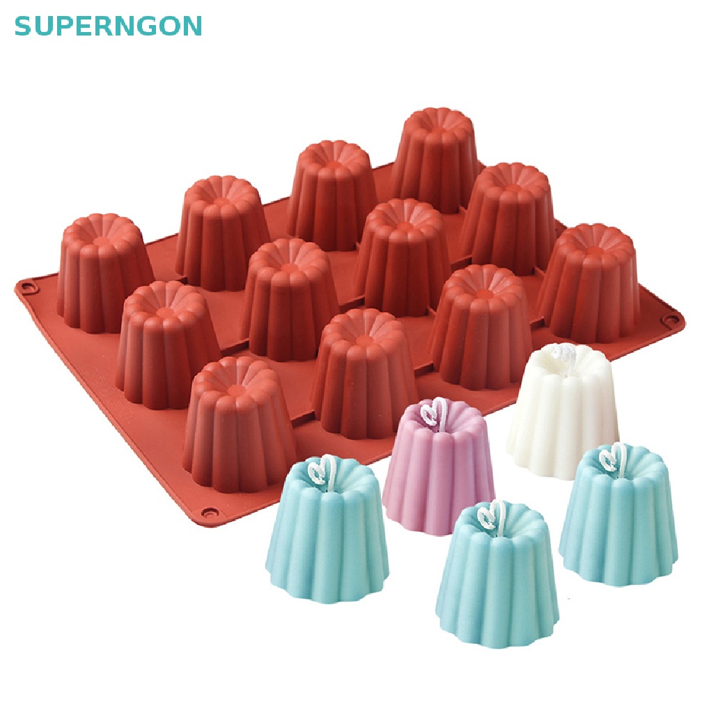 Khuôn Silicone 12 Ngăn Chuyên Dụng Cho Làm Bánh